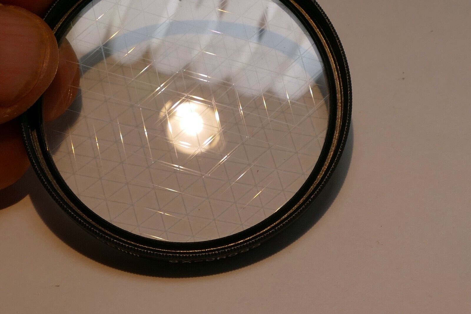 52mm Filter 6X CS Cross Screen 6 Star Heptagon 2mm large
