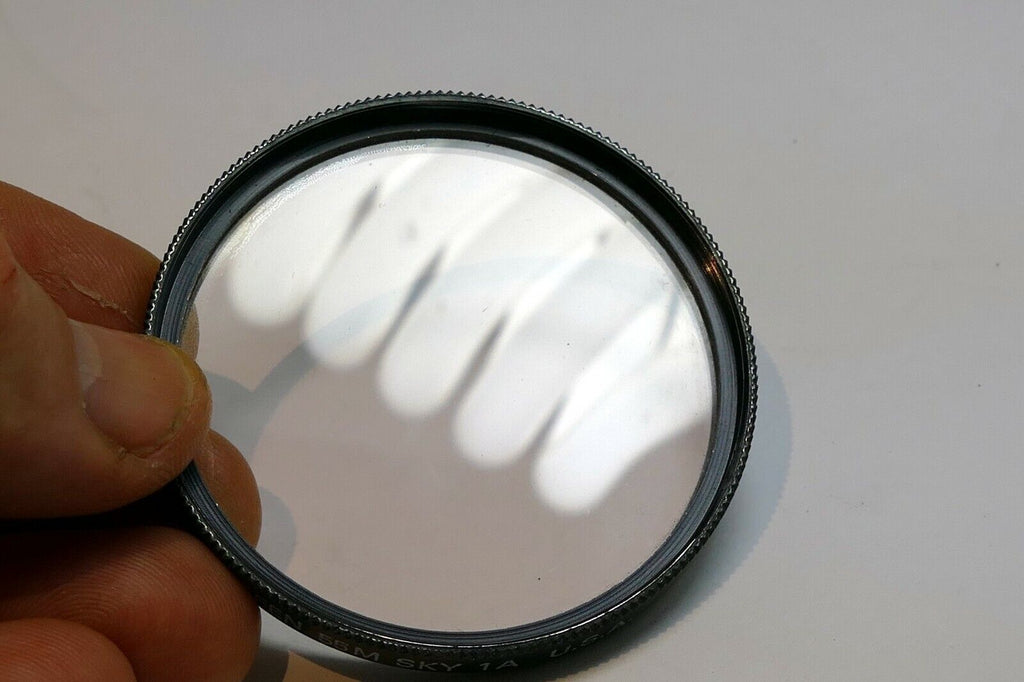 Tiffen 55mm Sky Skylight 1A Lens Filter threaded screw in made in USA