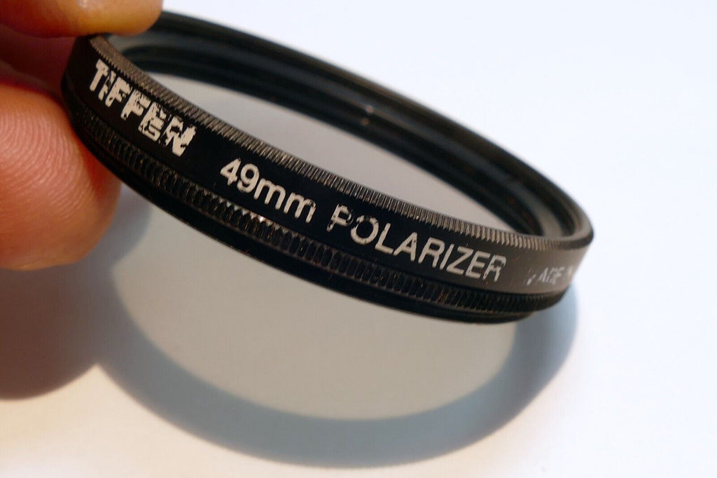 Tiffen 49mm Lens Filter  Polarizer PL Linear  made in USA