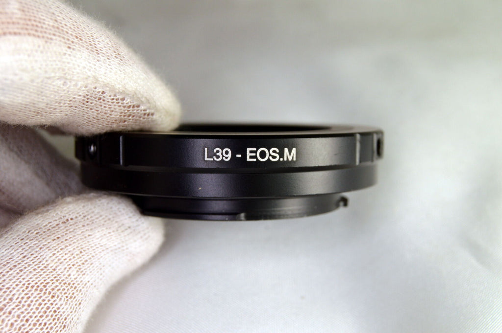 Leica LTM L39 mount lens adapter Ring Canon EOS EF-M Mirrorless cameras M10 M6 5