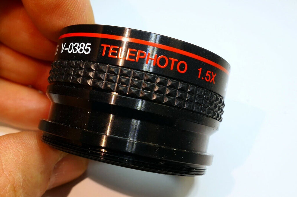 46mm OD Ambico Video AUX 1.5X Telephoto  Lens manual focus V-0385