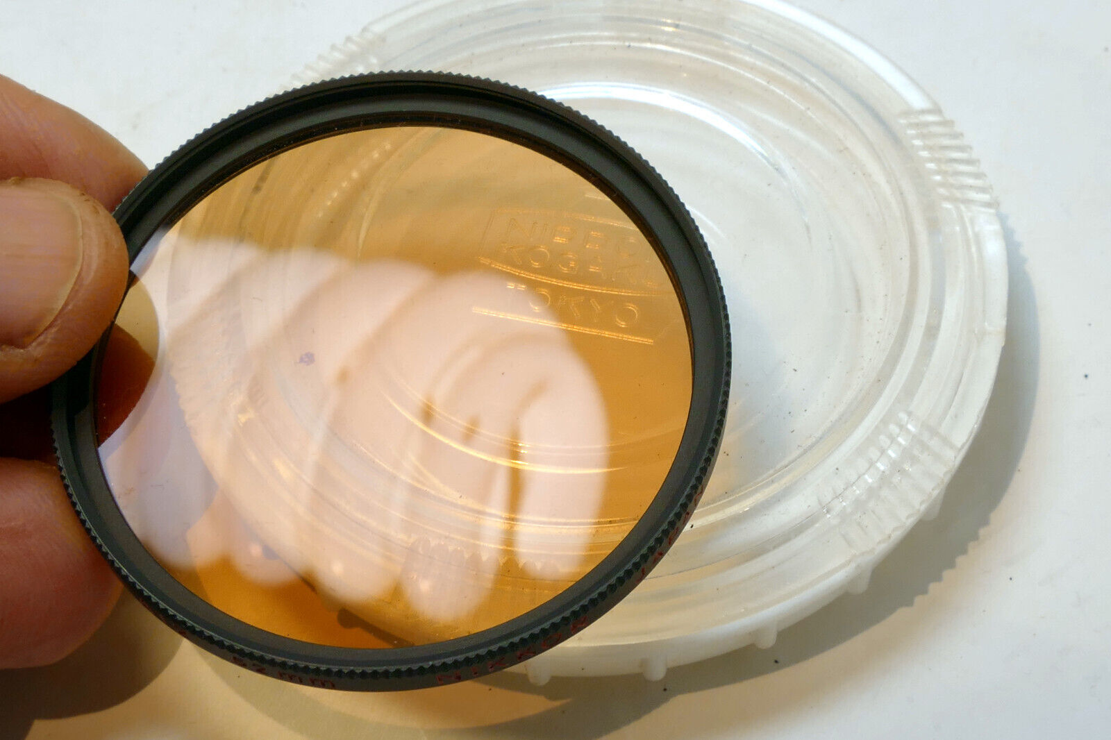 Nikon A12 52mm Filter Japan Nikkor Amber Orange - Genuine  OEM