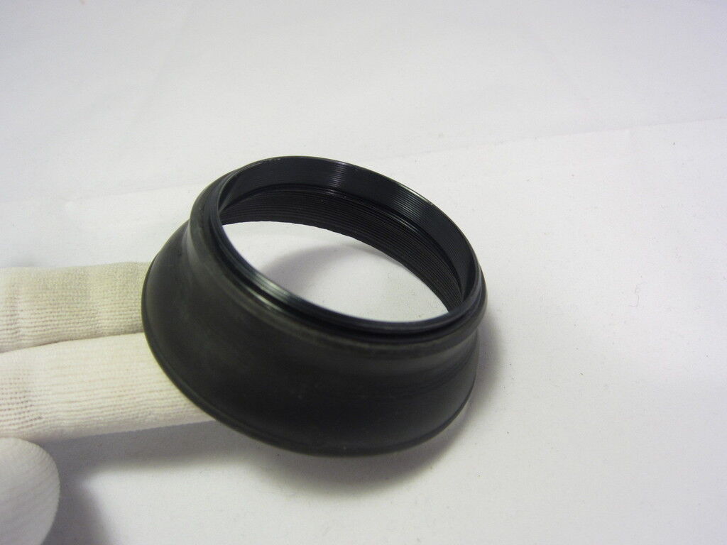 Generic brand  Rubber Lens Hood 55mm Telephoto Good Condition 6206030