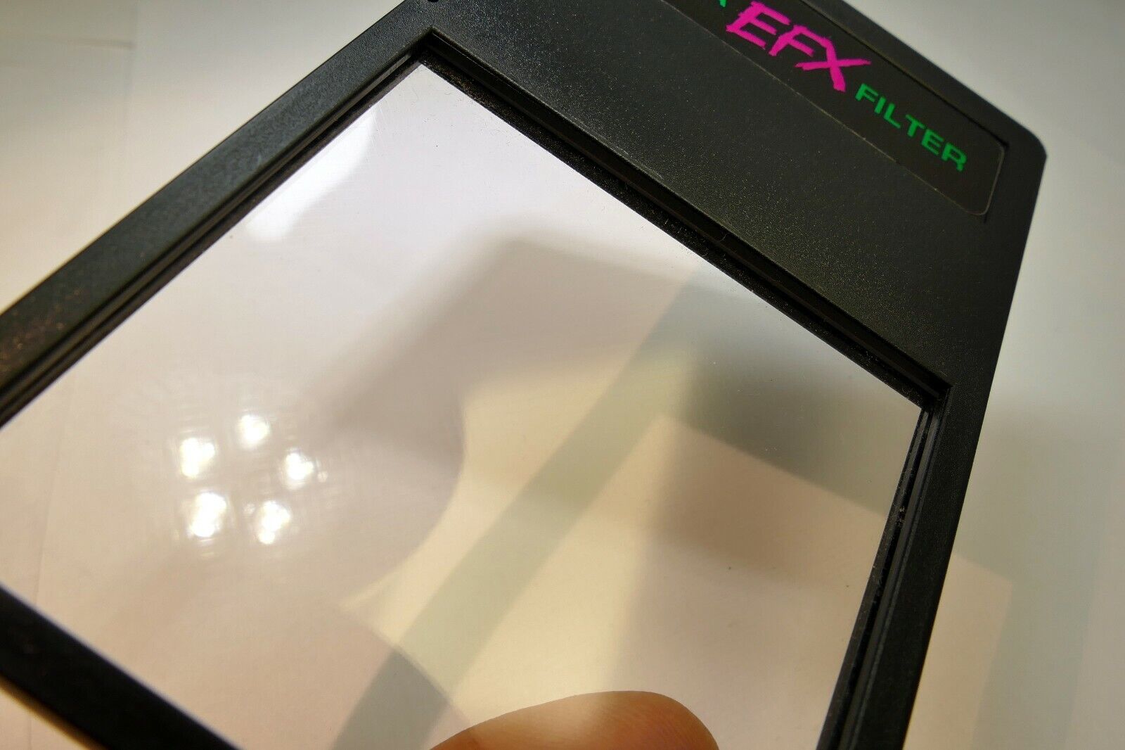 Lindahl 4-Point Cross Star CS Lens Filter drop in square 3X3" 23-3101