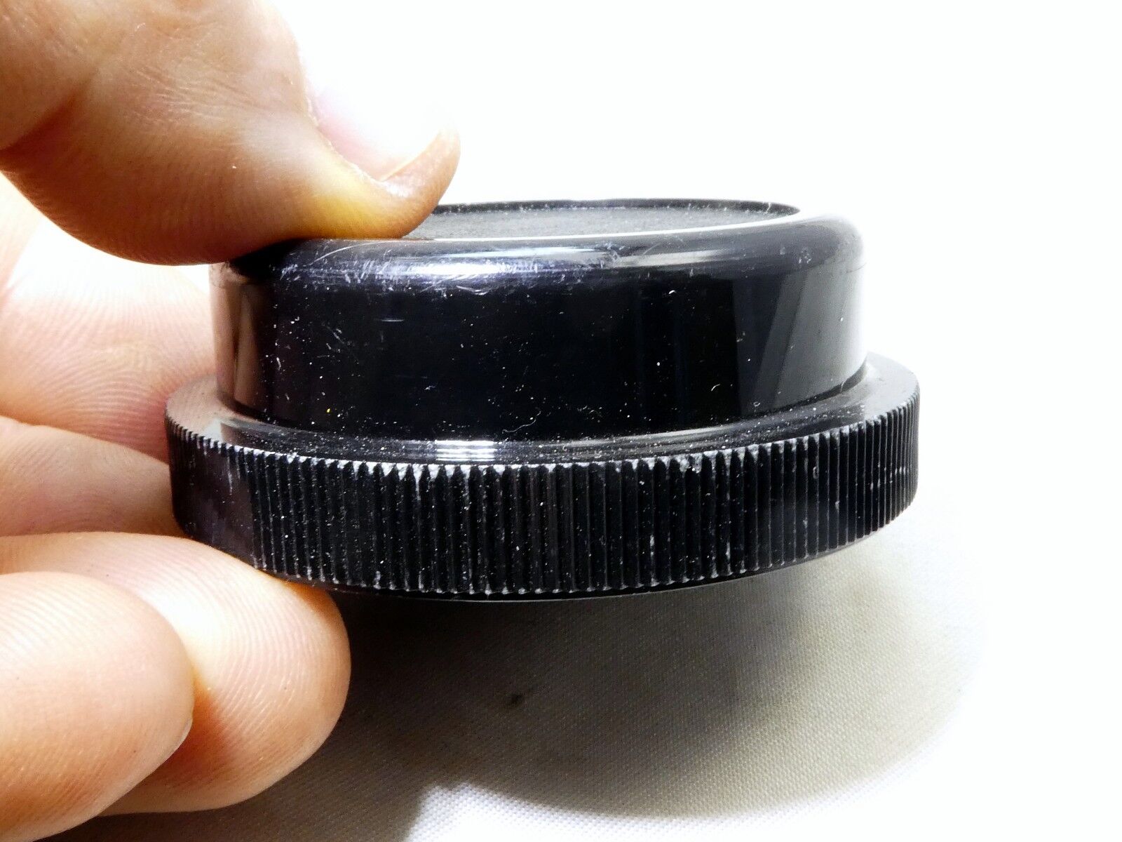 Bayonet  rear cap vintage twist on type plastic Made in Germany