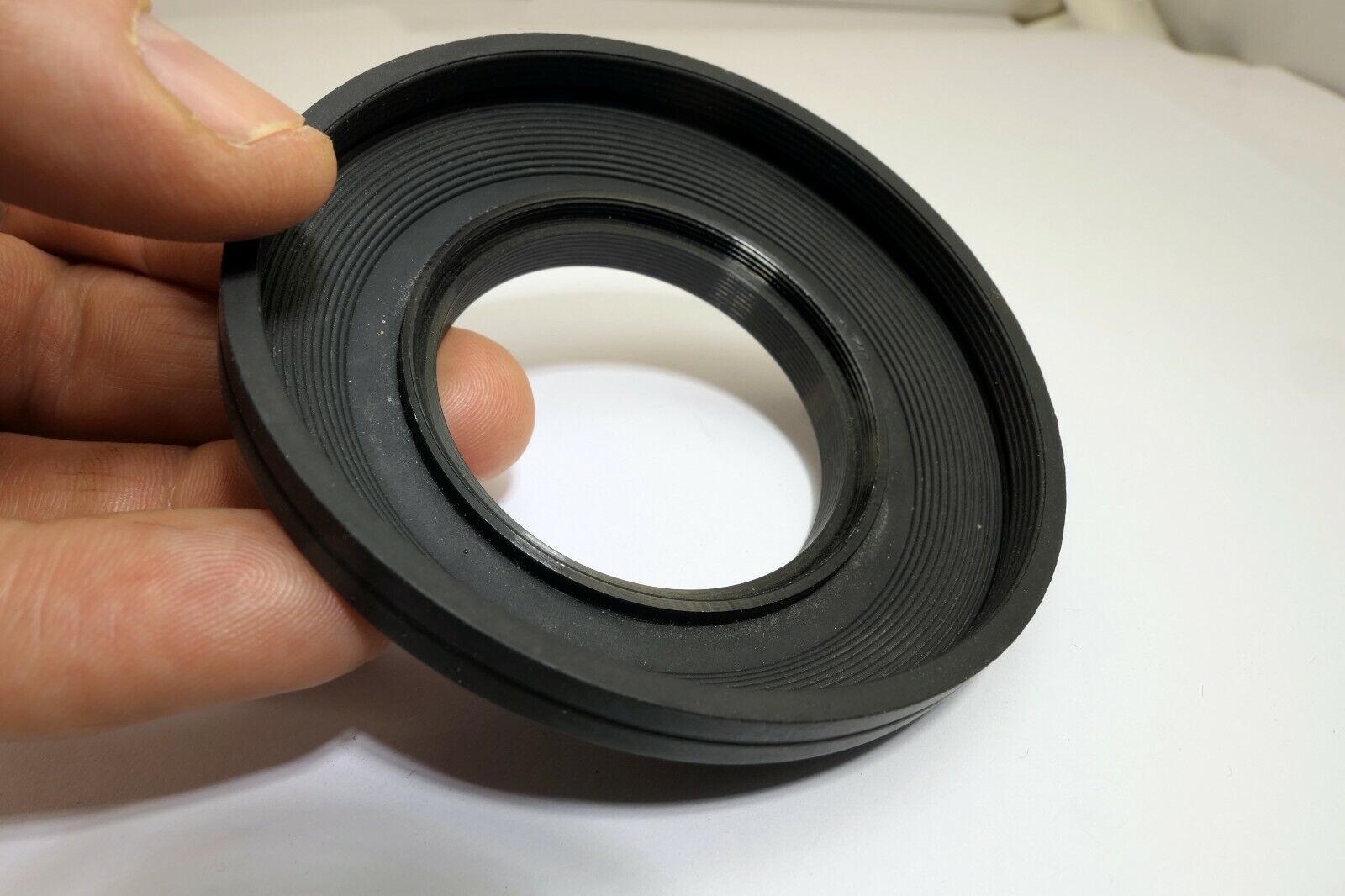 52mm Wide angle Collapsible Rubber Lens Hood double threaded  for 28mm f2.8