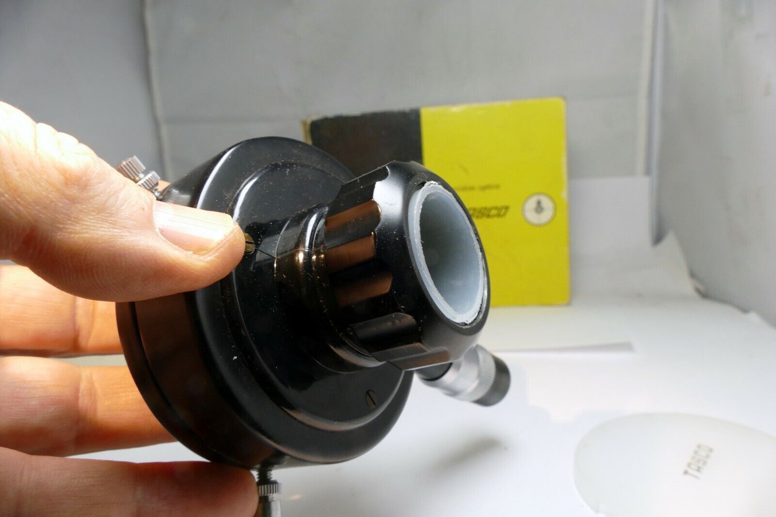 Tasco Microscope Adapter 1" for attachment ring adjustable 1" 30.5mm 23mm