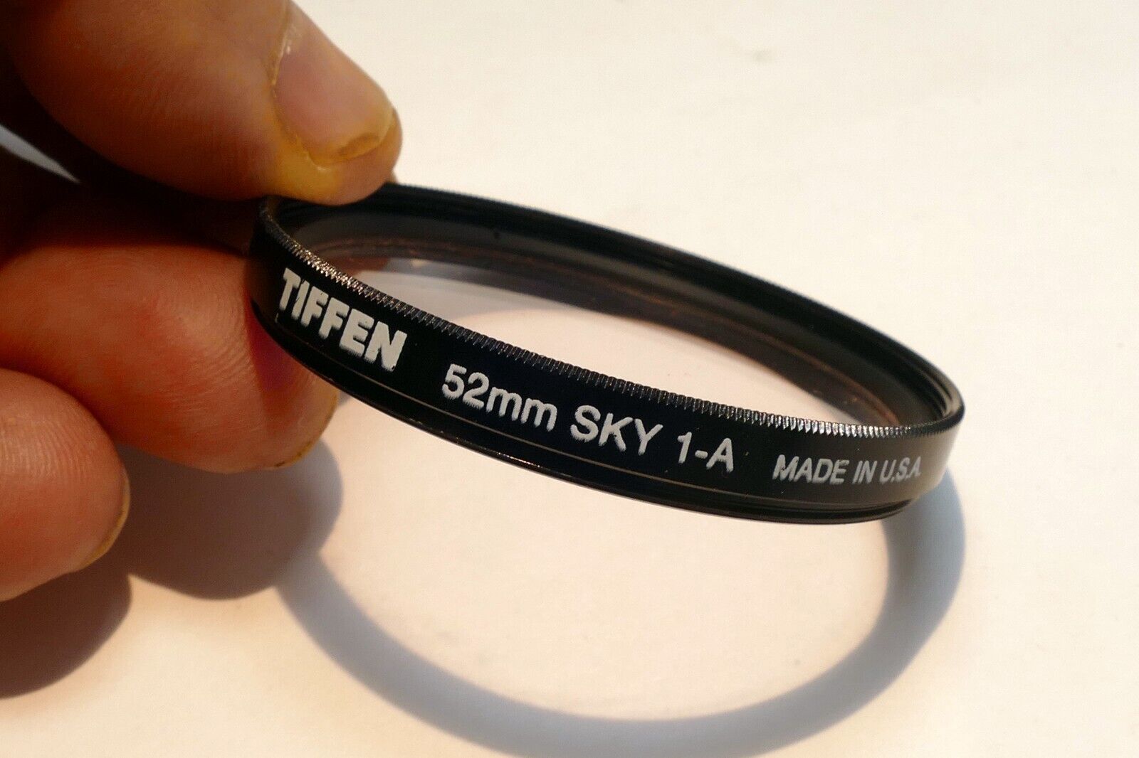 Tiffen 52mm Filter Sky 1A Skylight  lens made in USA