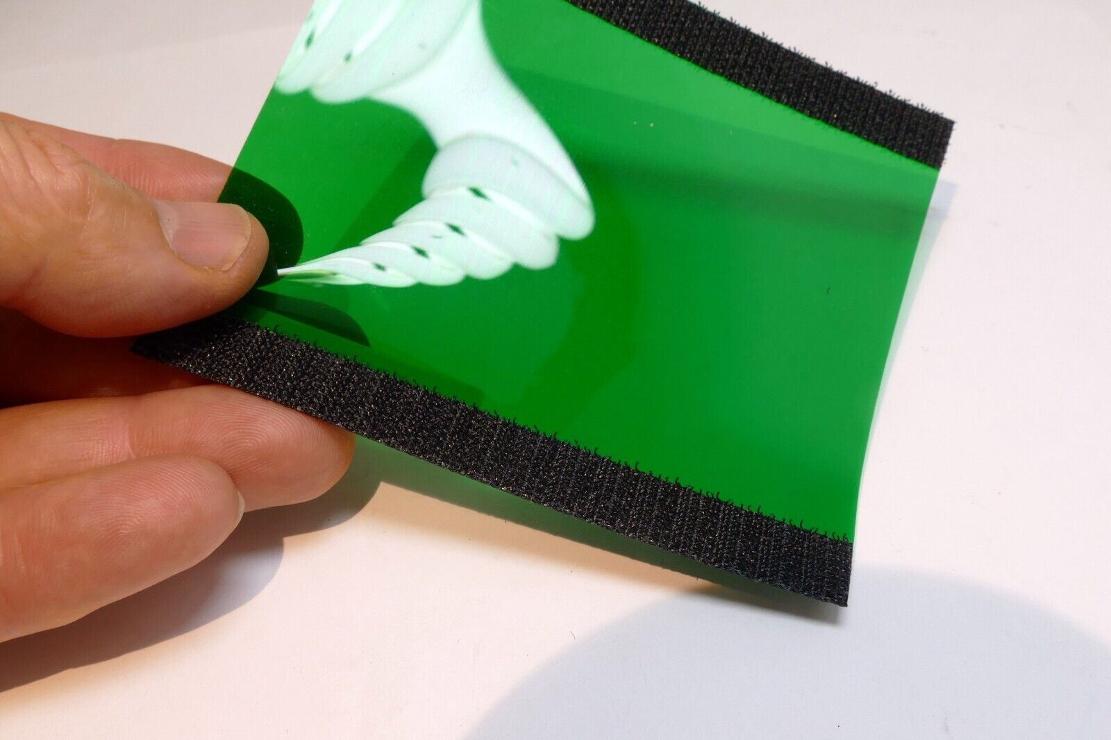 Honl Photo Color  Moss Green rectangular 4X3" gel filter for flash