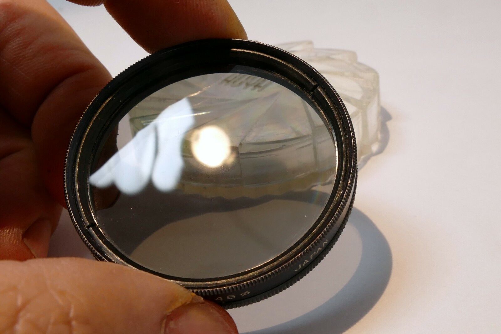 HOYA Lens filter screw in 46mm PL Polar polarizing linear