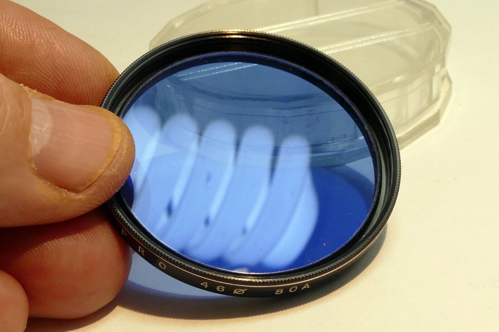 Pro 46mm 80A cooling blue  filter threaded screw in