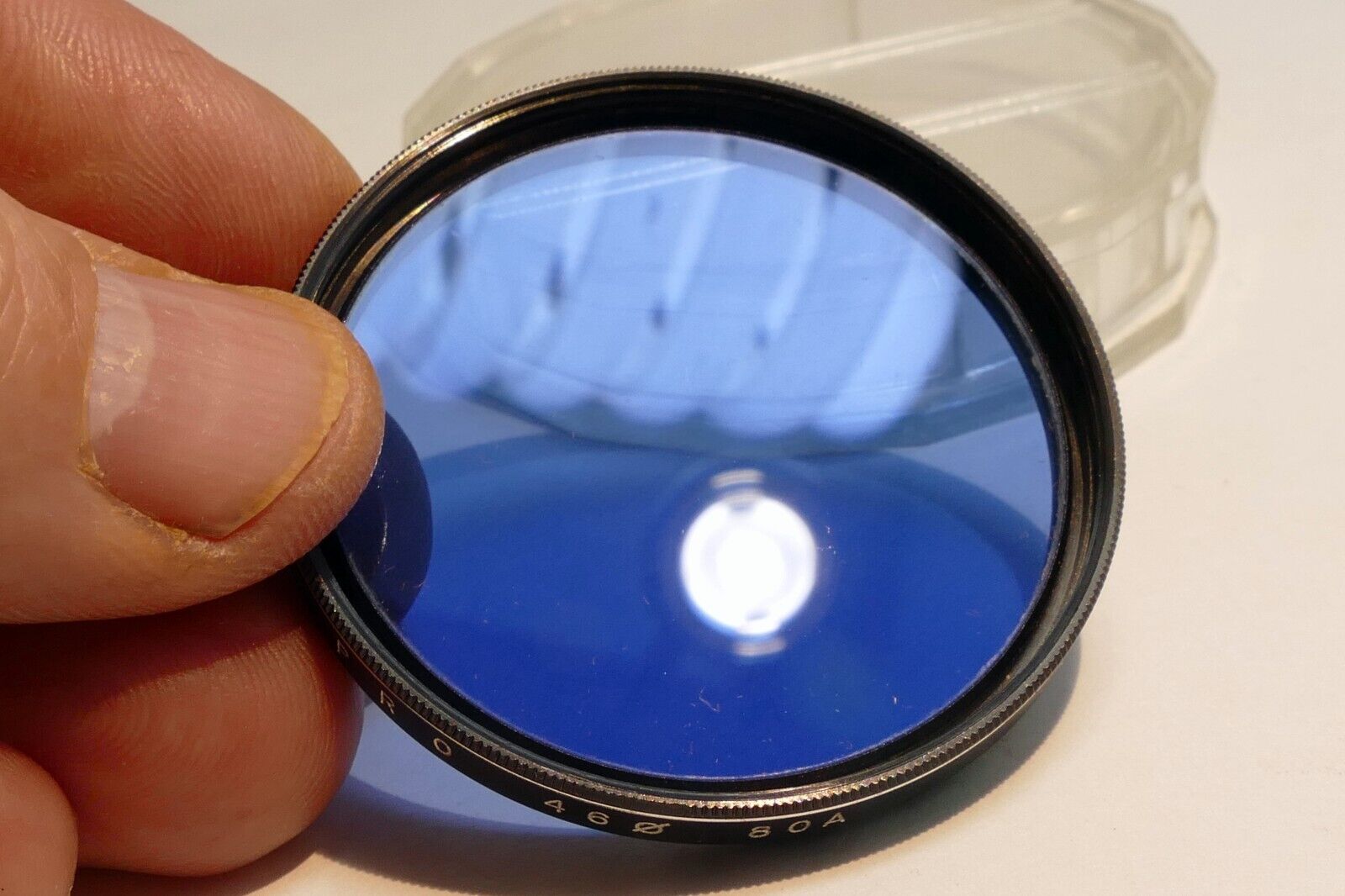 Pro 46mm 80A cooling blue  filter threaded screw in