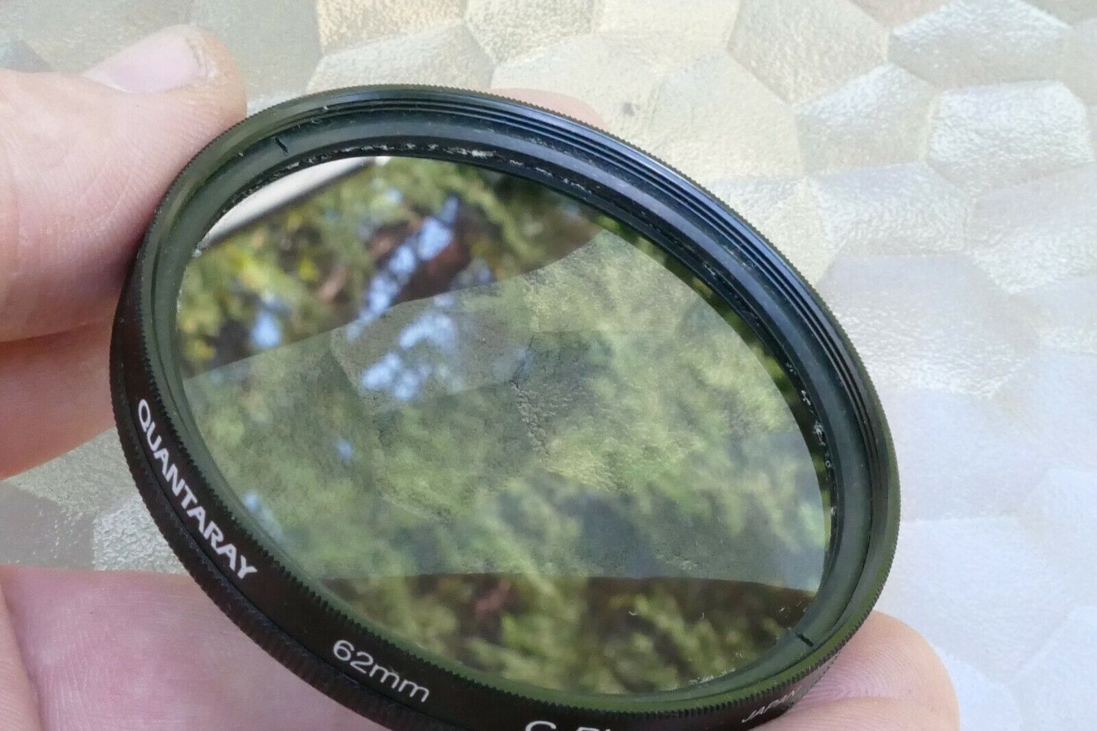 Quantaray C-PL Circular polarizing 62mm filter Lens Polar