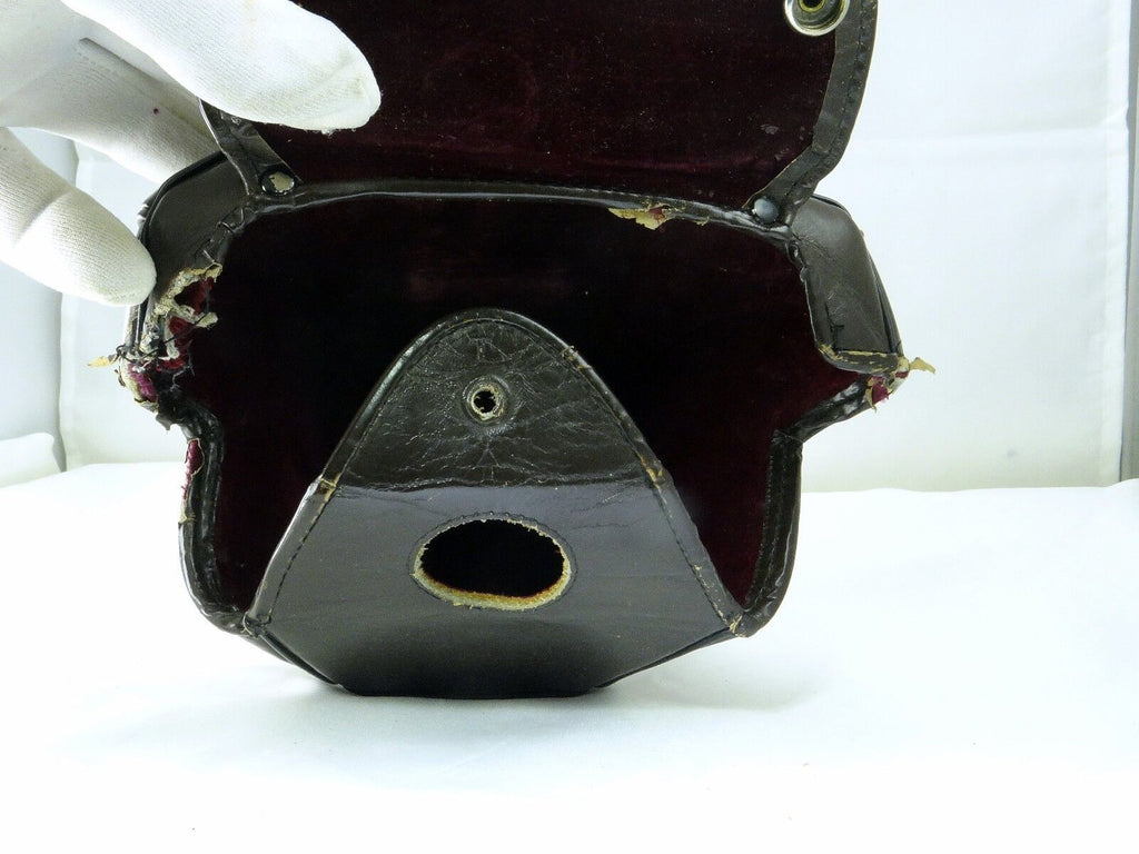 Nikon Leather ever ready case Top part only poor condition