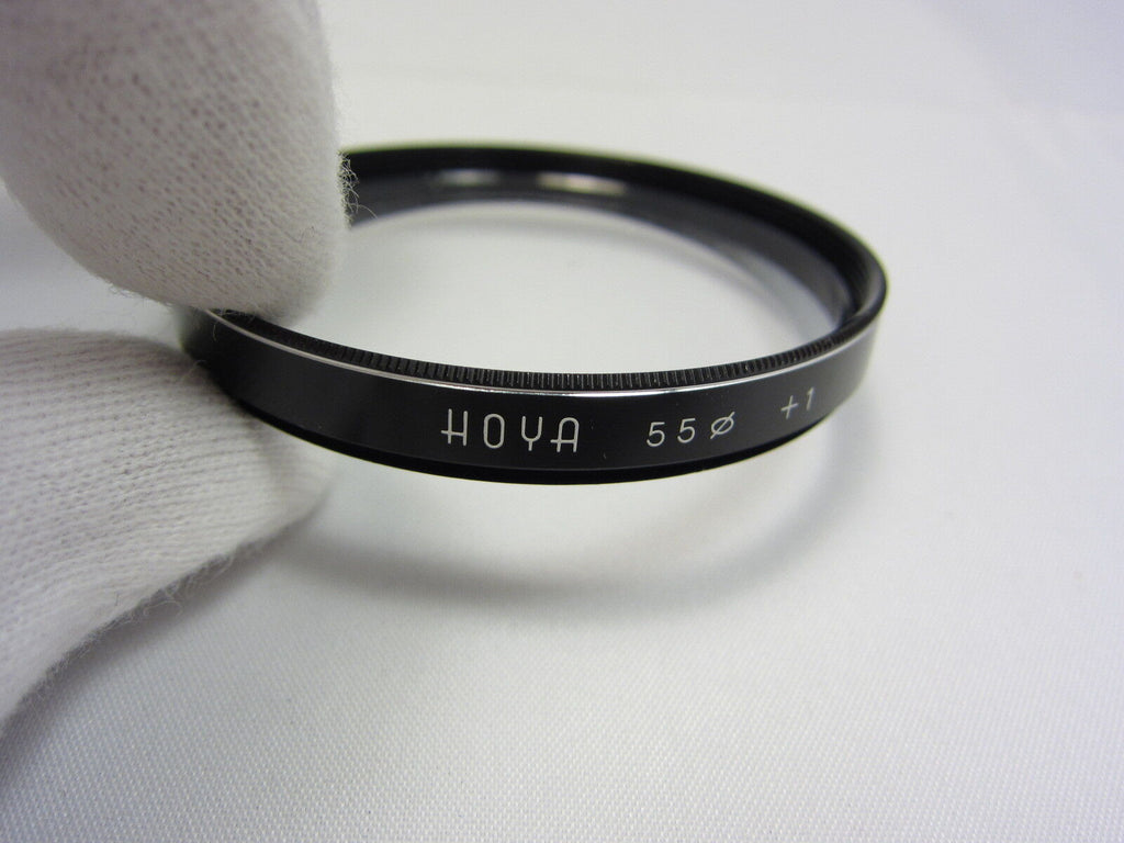 Used HOYA 55mm +1  Lens Filter Macro Close-up Made in Japan 6405025