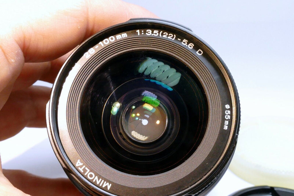 Minolta AF 28-100mm f3.5-5.6 D zoom Lens For α37 α58 α68 Alpha auto focus black