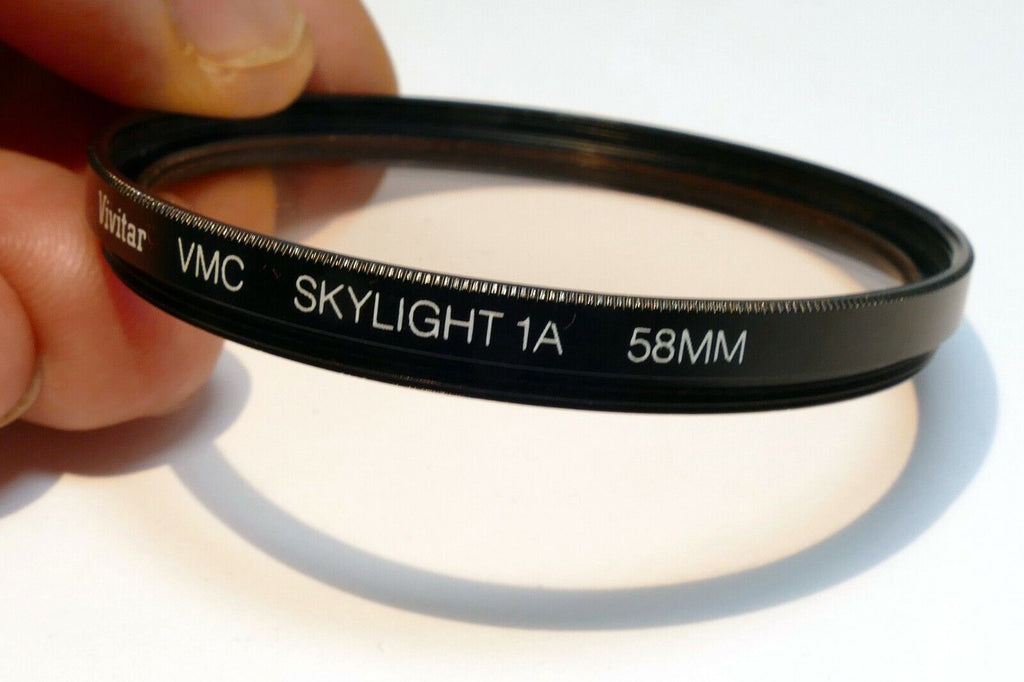 Vivitar VMC  1A sky 58mm filter  Skylight