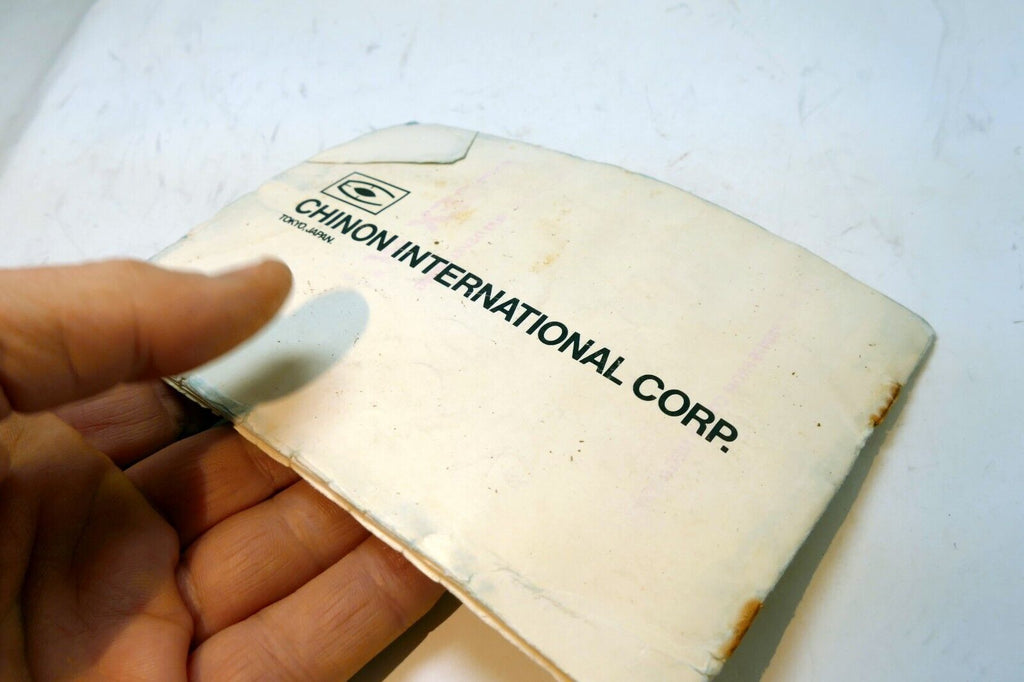 Chinon CE-4 35mm SLR Camera manual ILLUSTRATED GUIDE instructions  English EN