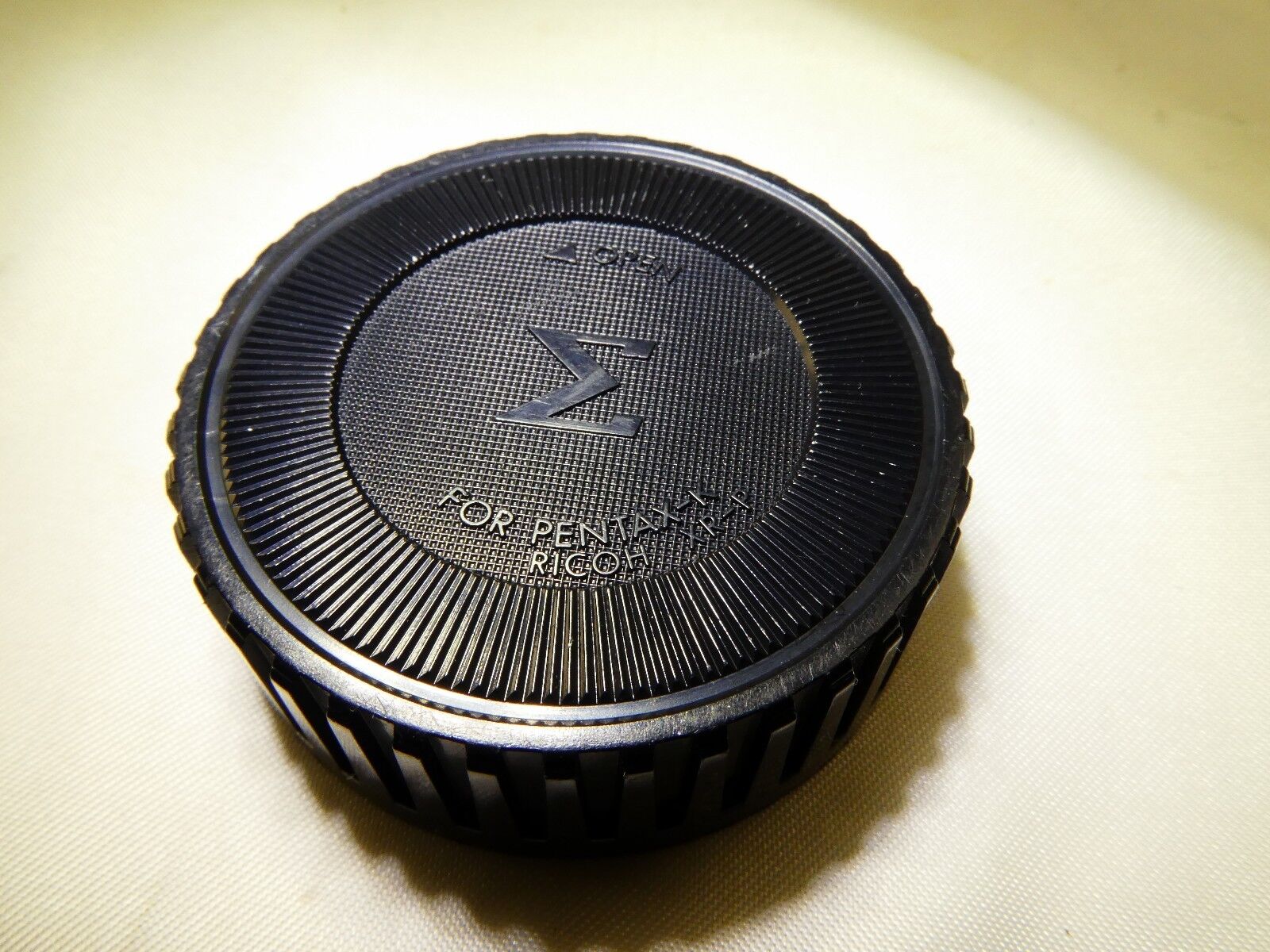 Sigma K PK KR  bayonet lens mount Rear Lens Cap for Pentax Ricoh XR twist on