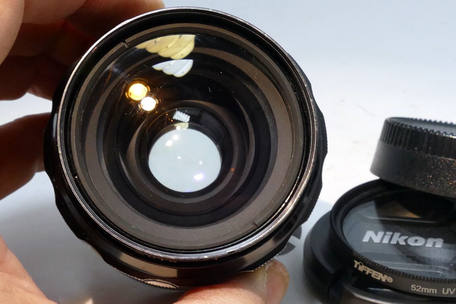Nikon Nikkor-O 35mm f2 AI F Prime lens f2.0 (home Ai'd) - AS IS Parts or Repair