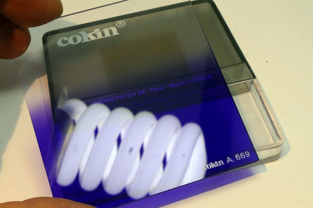 COKIN A669 Gradual Fluorescent Mauve M2 A  series 67X67mm small square graduated