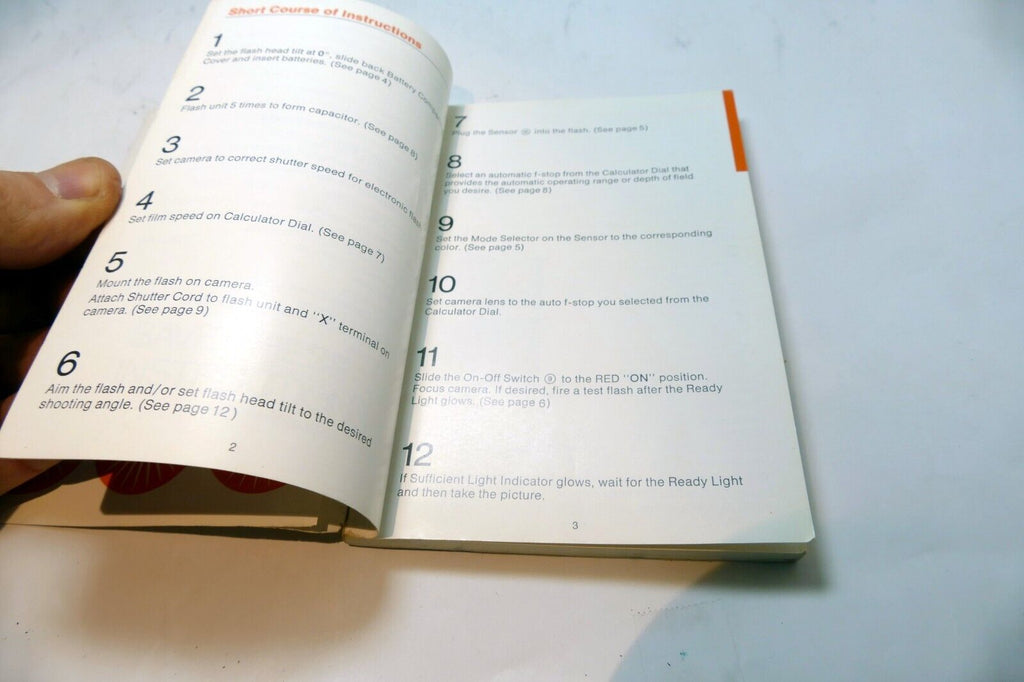 Vivitar Flash 283 Owner's manual  Instruction Guide E English Gr Sp Fr