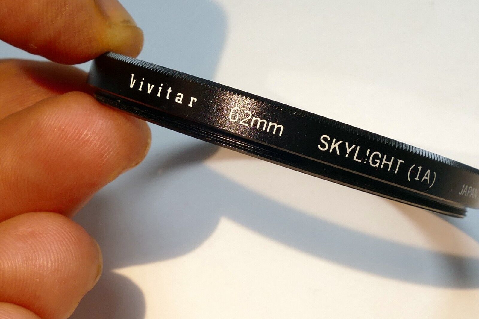 Vivitar  62mm Lens Filter   Skylight 1A