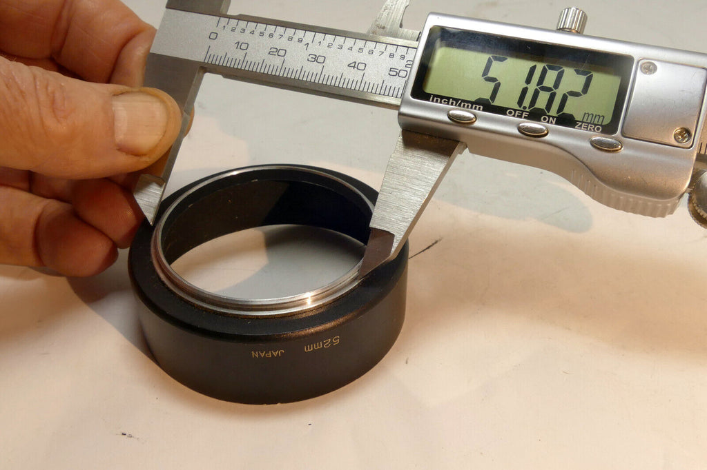 52mm  Lens Hood / Shade Metal threaded  telephoto