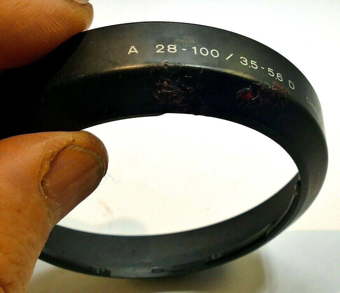 Minolta A 28-100mm f3.5-5.6 D AF Lens Hood Shade auto focus zoom