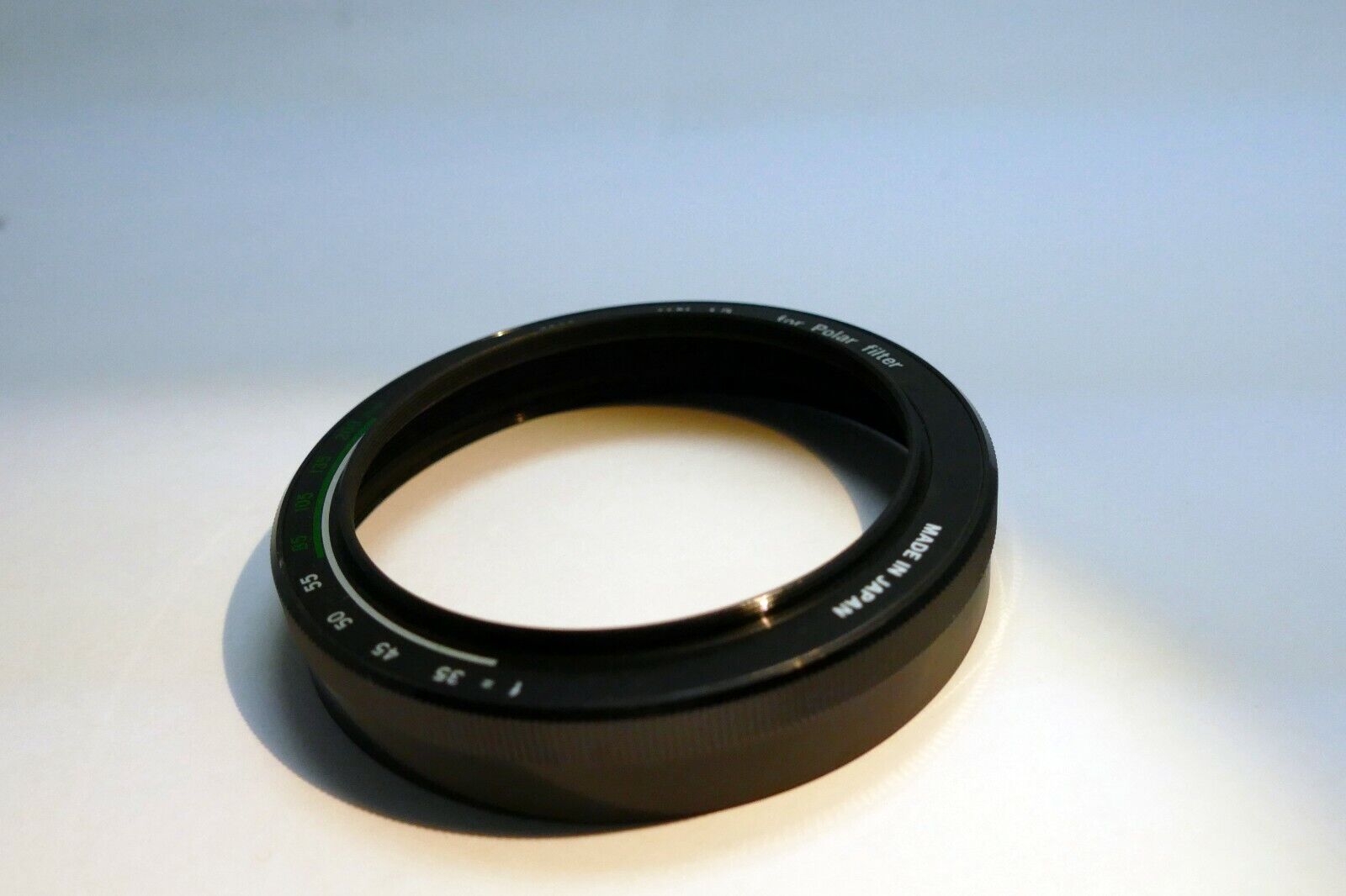 Nikon HN-12 Hood Shade for Polar Filter lower part  only 60mm OD (missing top)