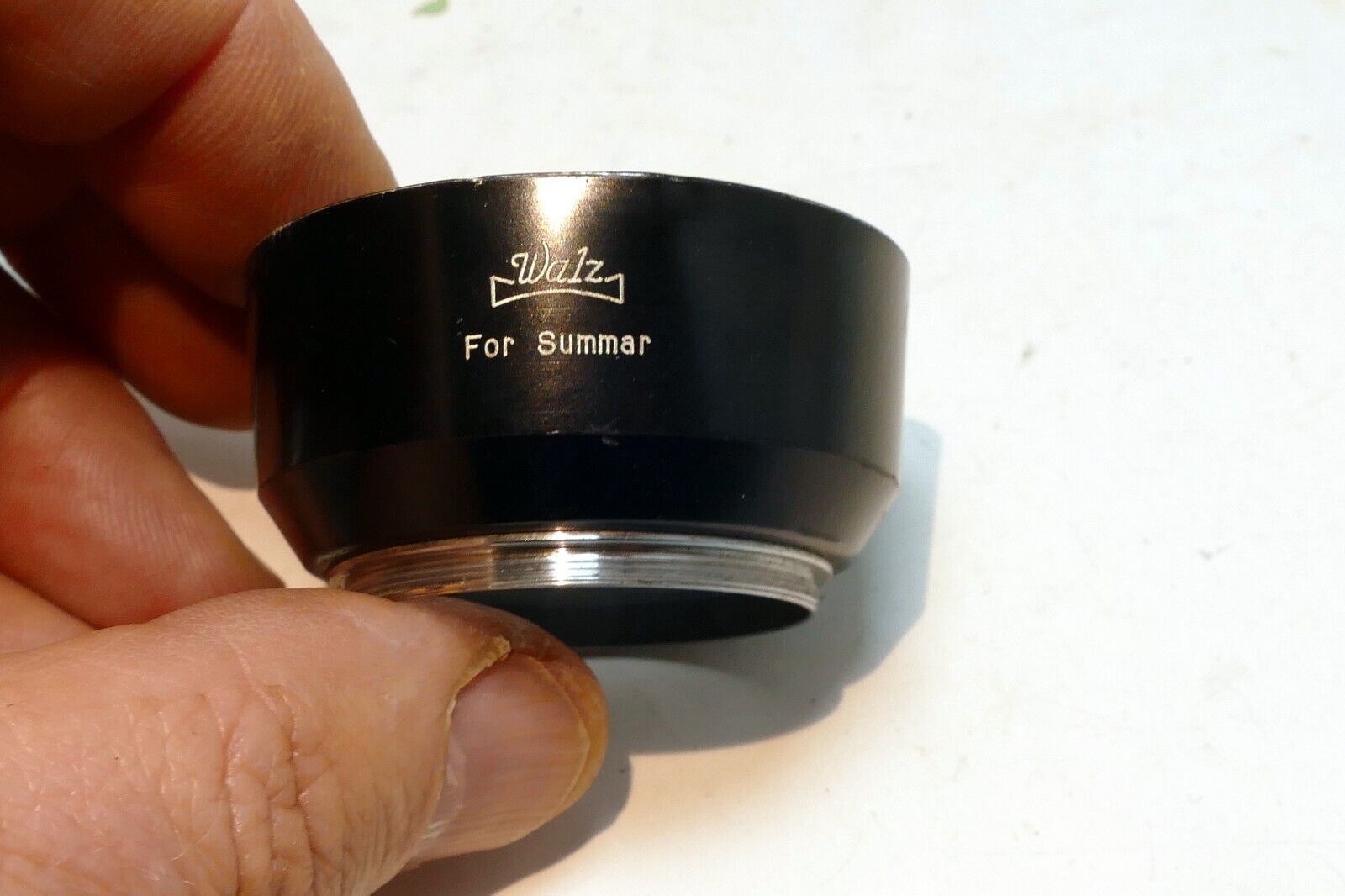 Walz Leica E34 Lens Hood series V for 5cm f2 Sumar