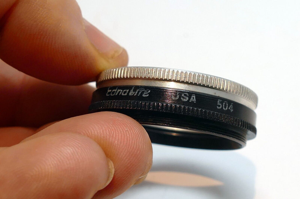33.5mm to 33.3mm series V 5 filter holder adapter threaded w/ retaining ring 504