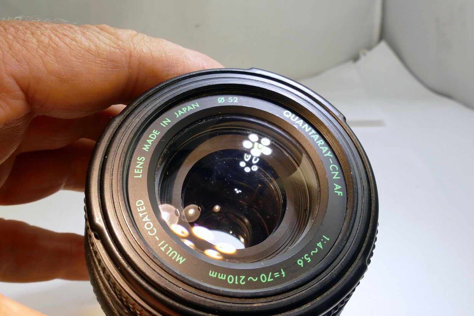 Quantaray 70-210mm f4-5.6 AF Lens for Canon EF - AS IS for arts repair error 99