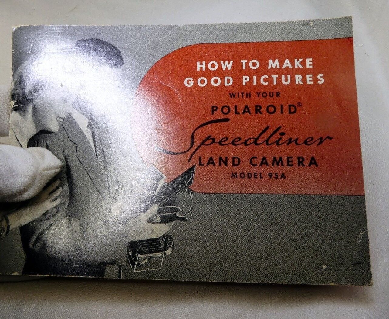Polaroid speedliner Land 95A Camera Instructions Manual Guide  English EN