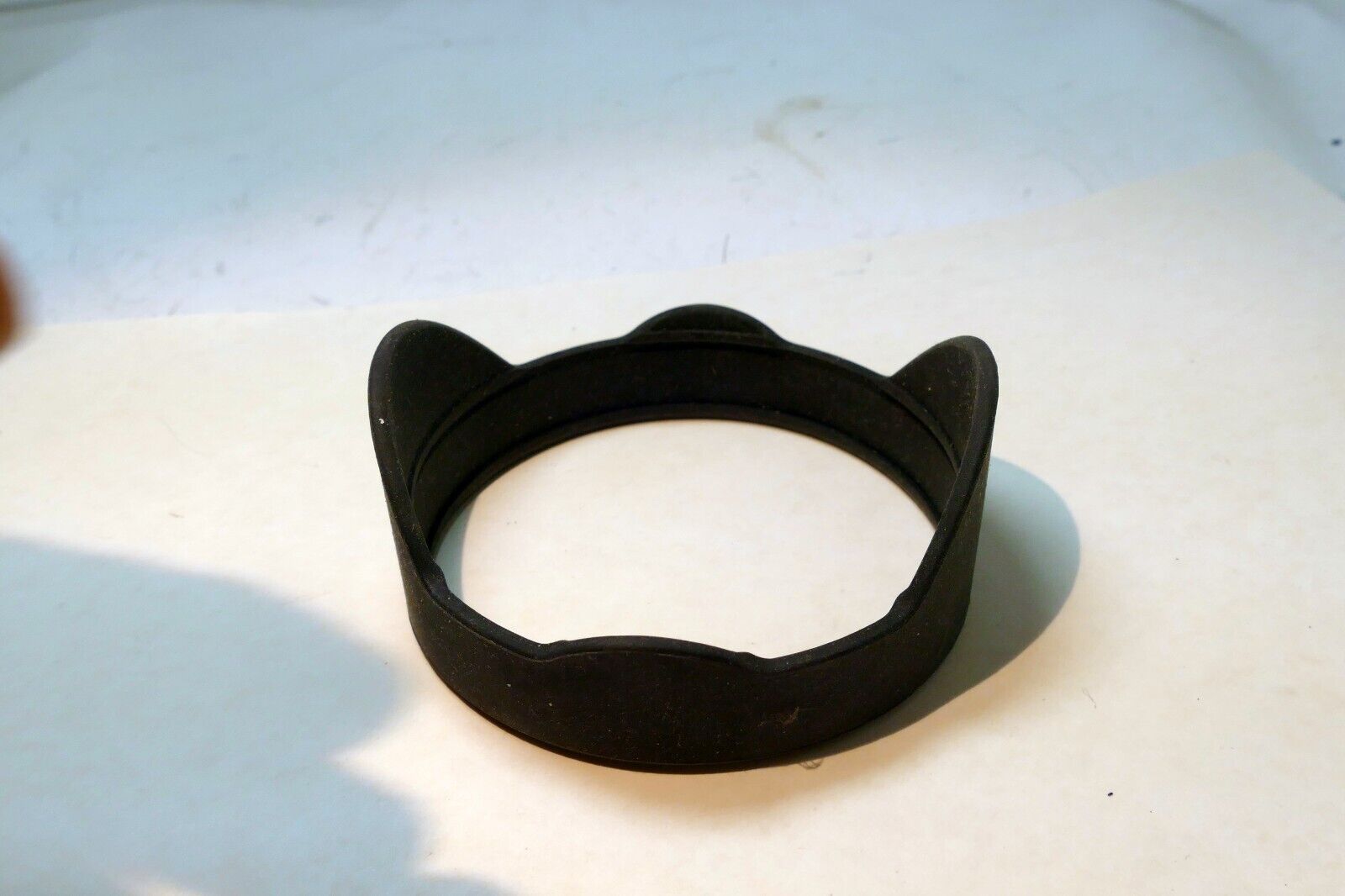 Slip on type Rubber 72mm Lens Hood