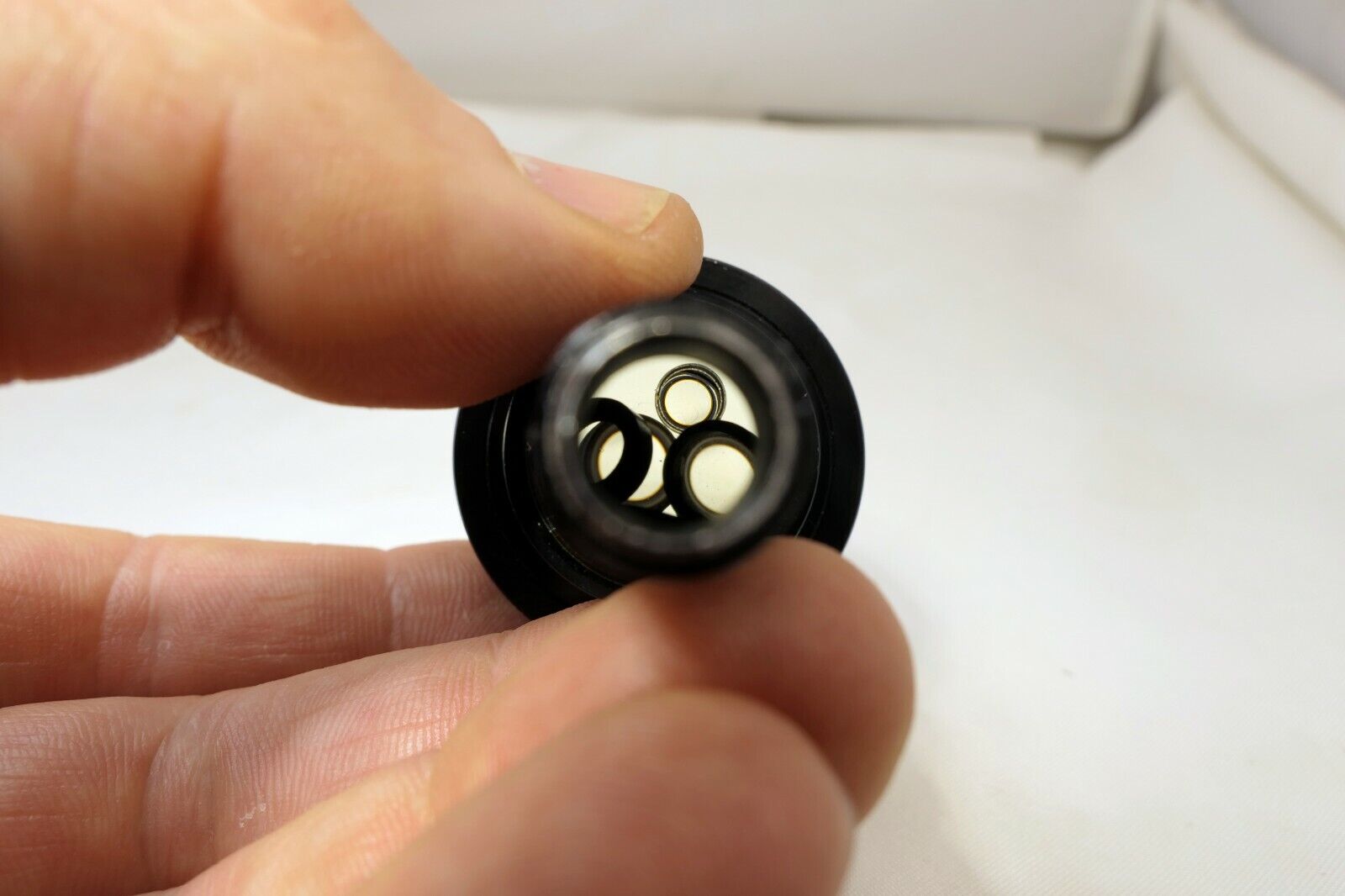 Visual Methods Pinhole Lens Not working AS IS -  incomplete parts 7.8-62.mm f1.