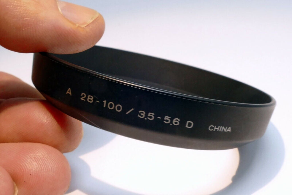 MINOLTA Shade Plastic Lens Hood For A 28-100mm f3.5-5.6 D Maxxum 55mm front rim