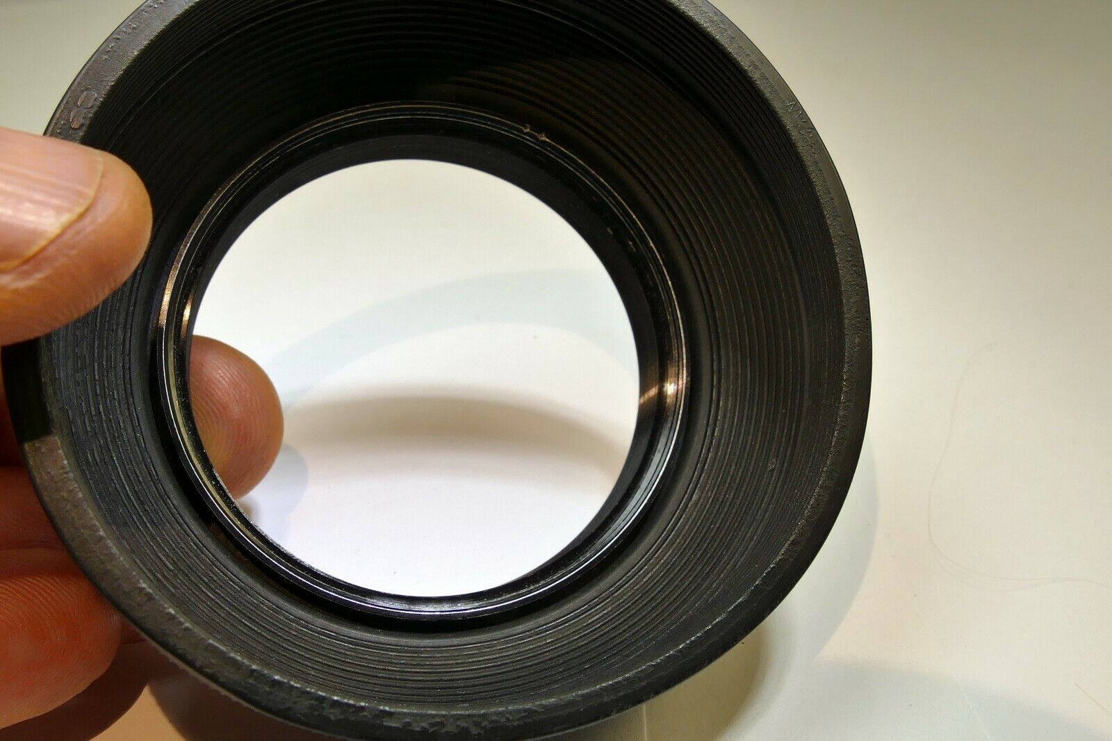 52mm Rubber Lens Hood Shade double threaded for 50mm f2 f1.9 lenses