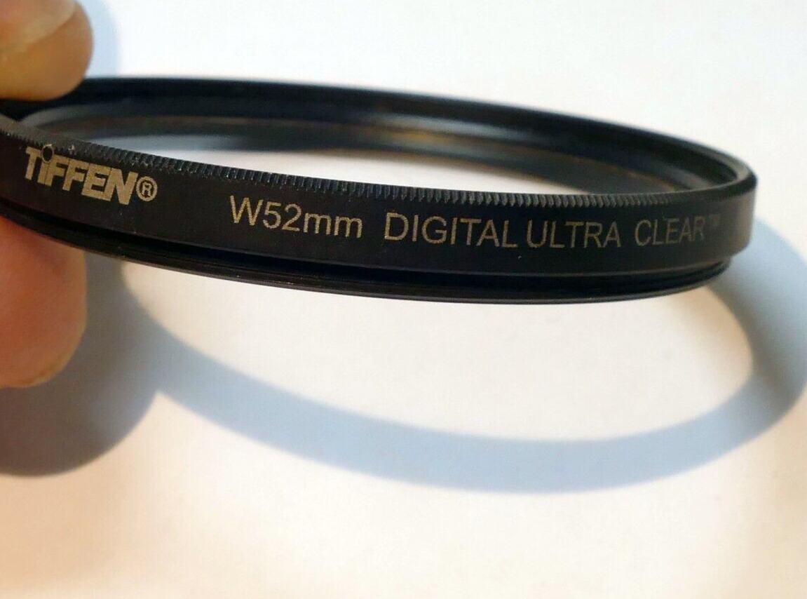 Tiffen UV Digital Ultra Clear 52mm Lens Filter made in USA