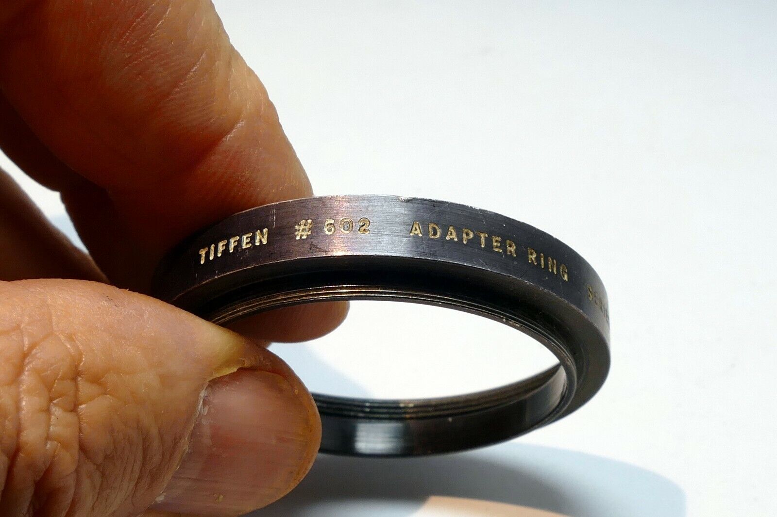 Tiffen #602 40.5mm to 44mm lens adapter ring for series 6 VI filters step-up