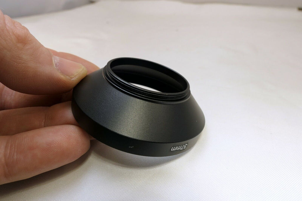 37mm Metal Sturdy LENS hood Wide Angle for  screw w/ threaded in front rim 58mm