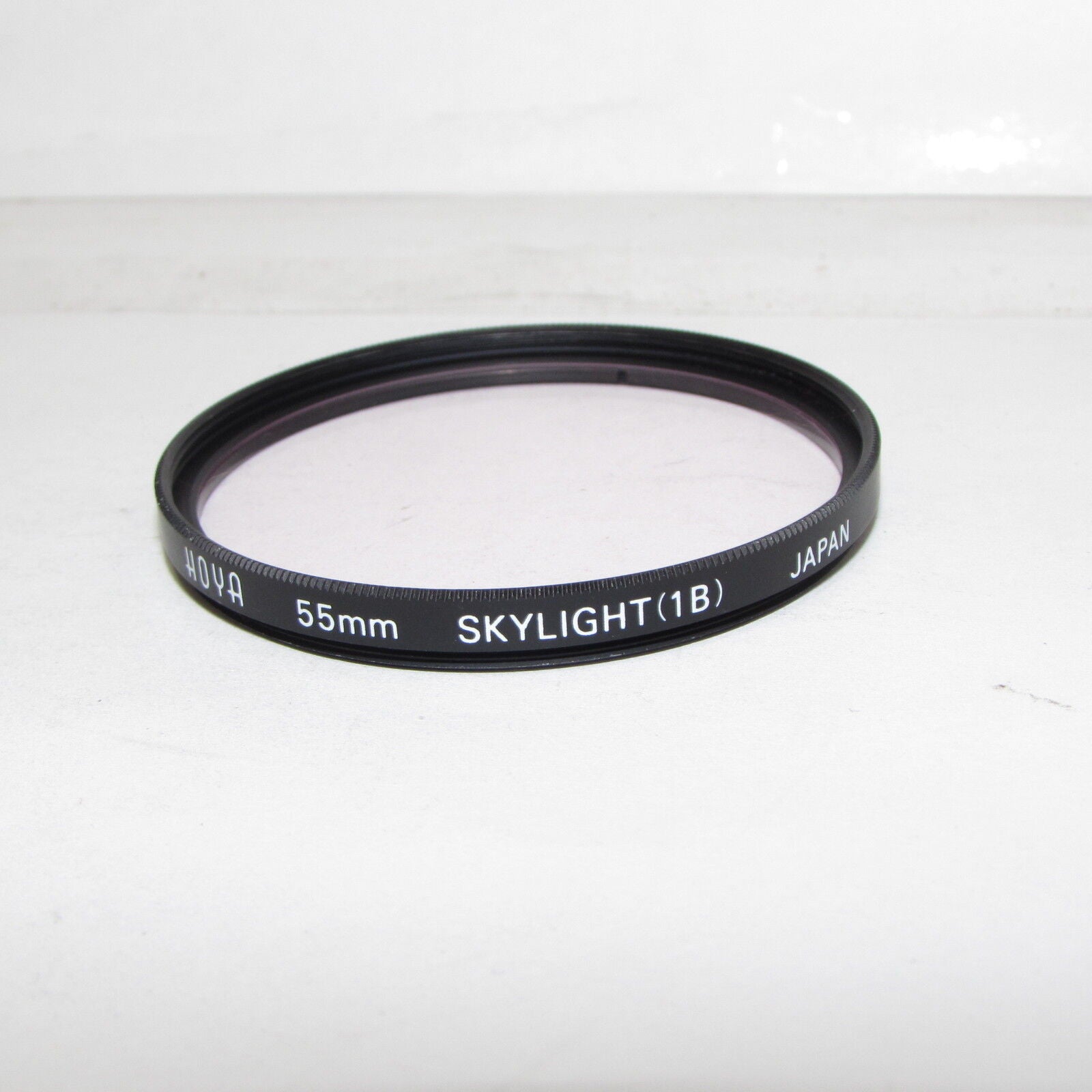 Used Hoya Skylight (1B) 55mm Lens Filter Made in Japan O30135