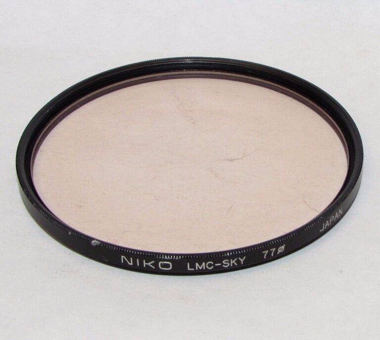 Used Niko LMC - SKY 77mm Lens Filter Made in Japan O32527