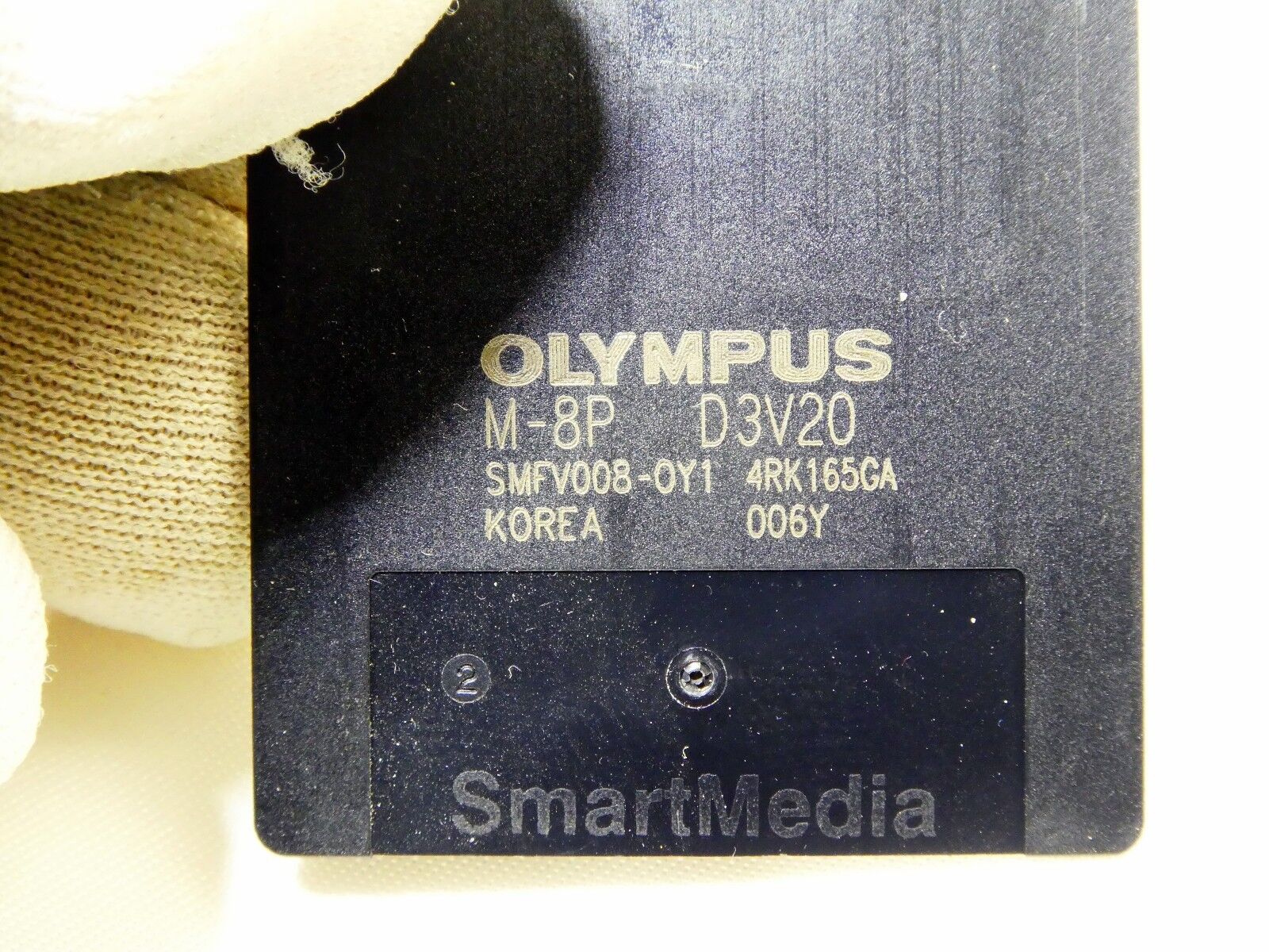 Olympus 8MB SmartMedia Card - M-8P 3.3 D3V20 memory