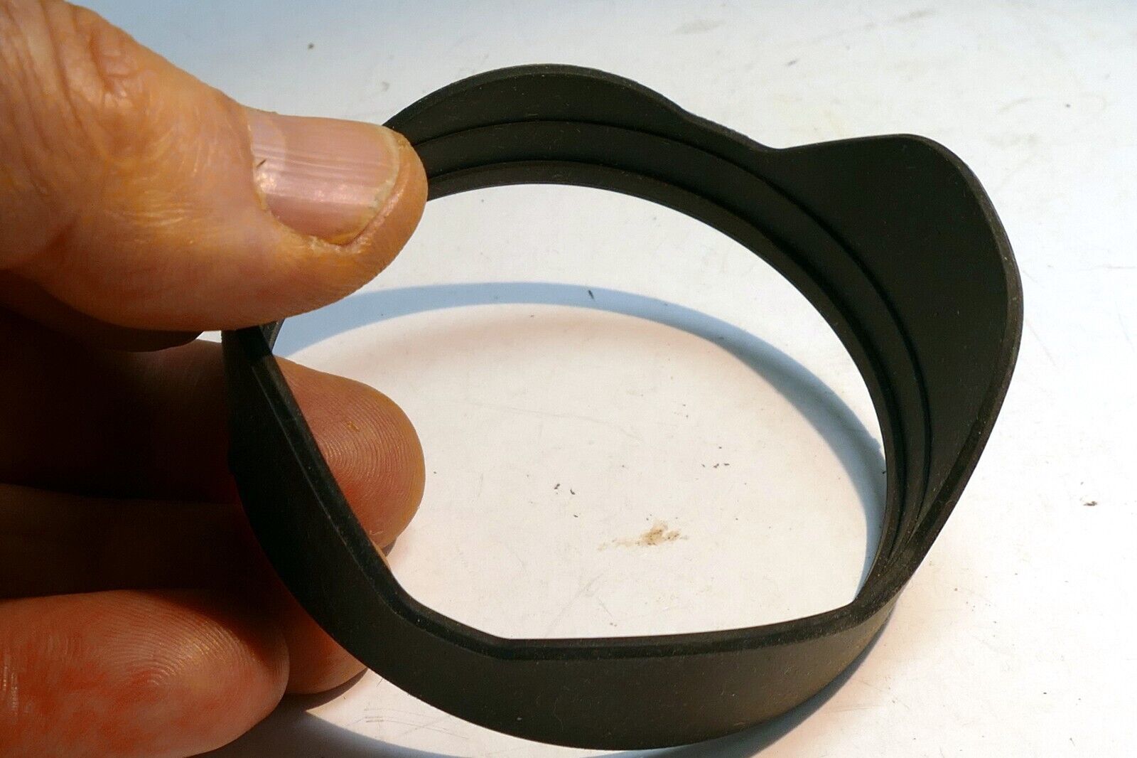 62mm Lens Hood Shade slip on type for rubber without rim or threads