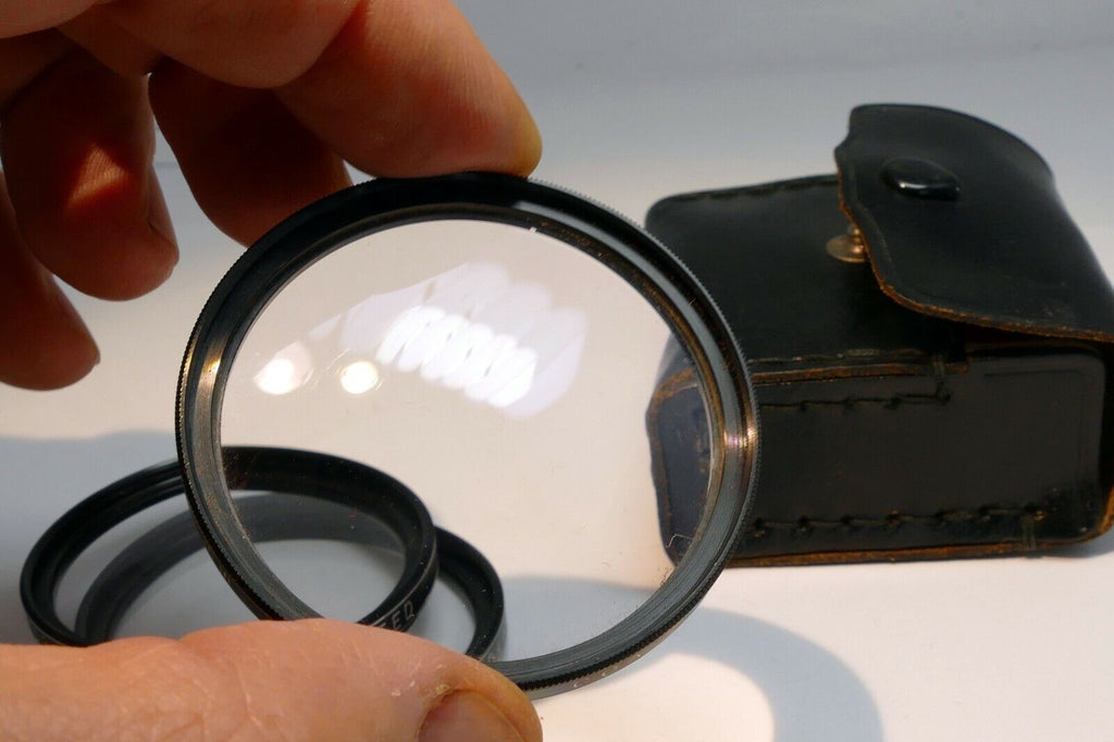 Vivitar Macro Lens 52mm +1 +2 +3 Filters threads screw in close-up   set kit