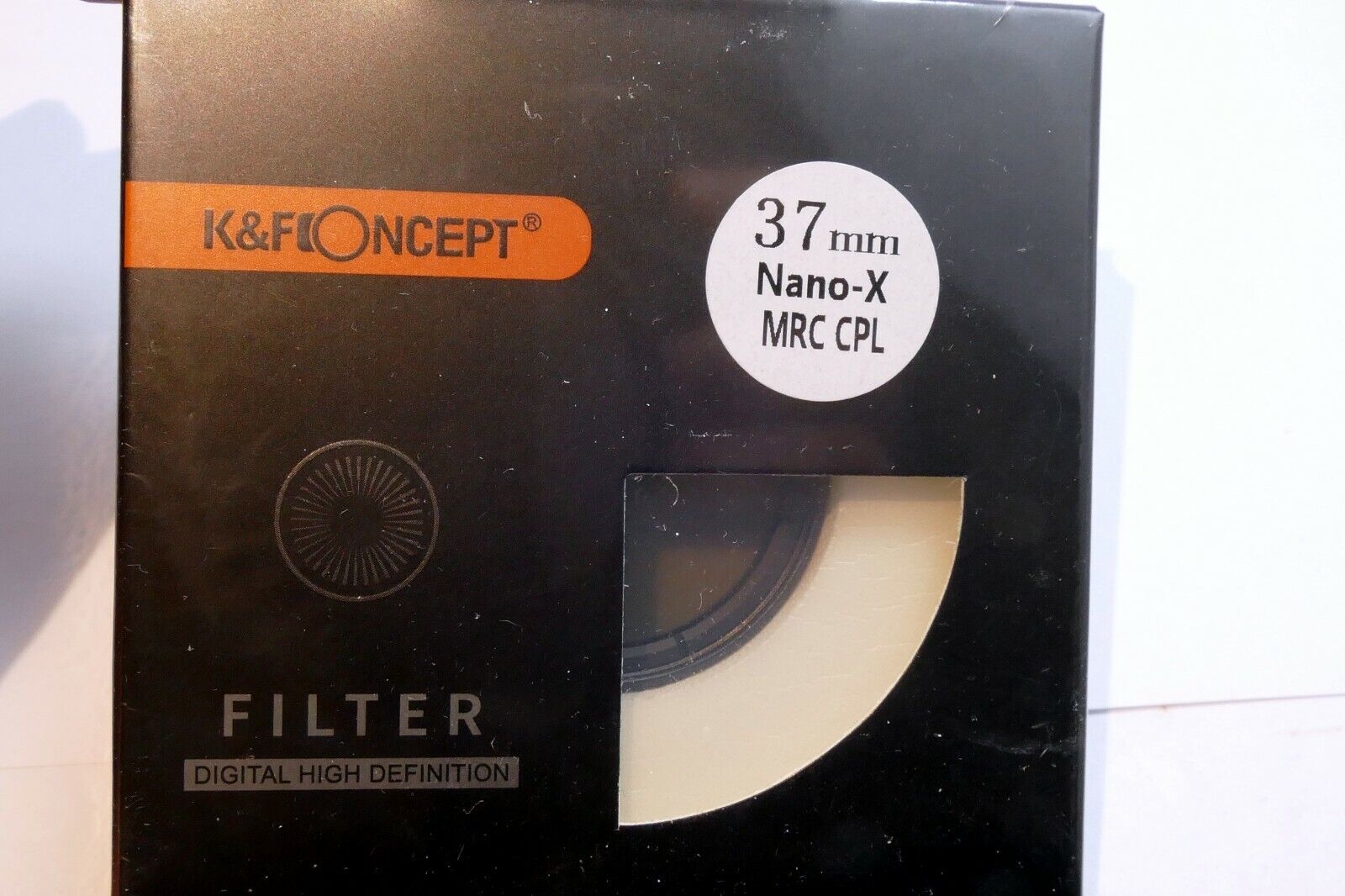 37mm K&F Nano X CP-L Lens Filter Circular Polarizer new