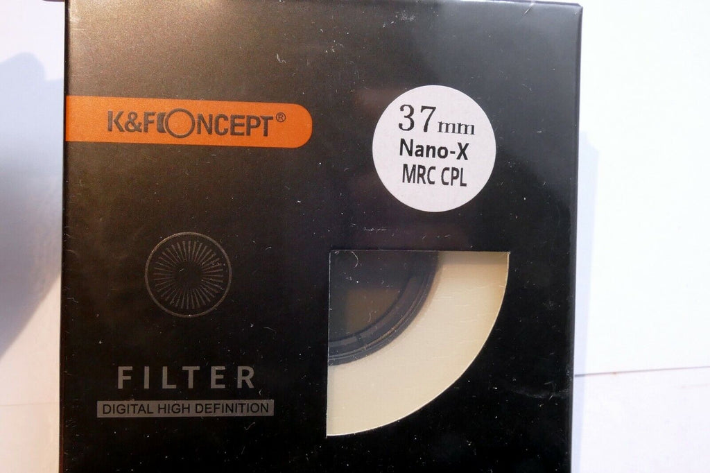 37mm K&F Nano X CP-L Lens Filter Circular Polarizer new