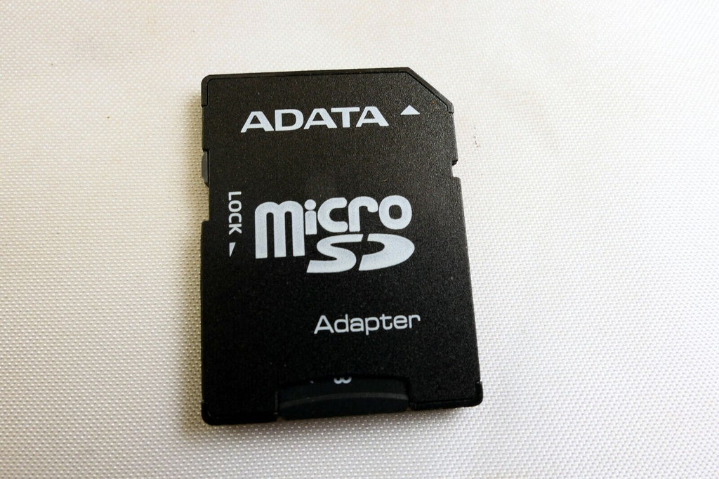 Adata 8GB Micro SD Adapter + SD Digital media memory card