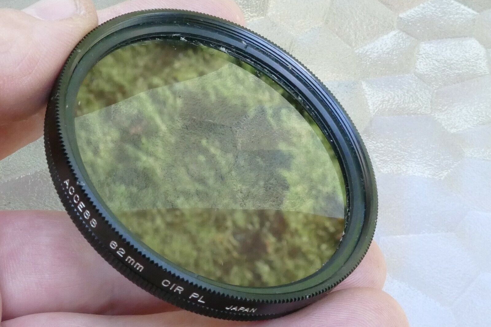 Access C-PL Circular Polarizing 62mm filter Lens Polar screw in for digital